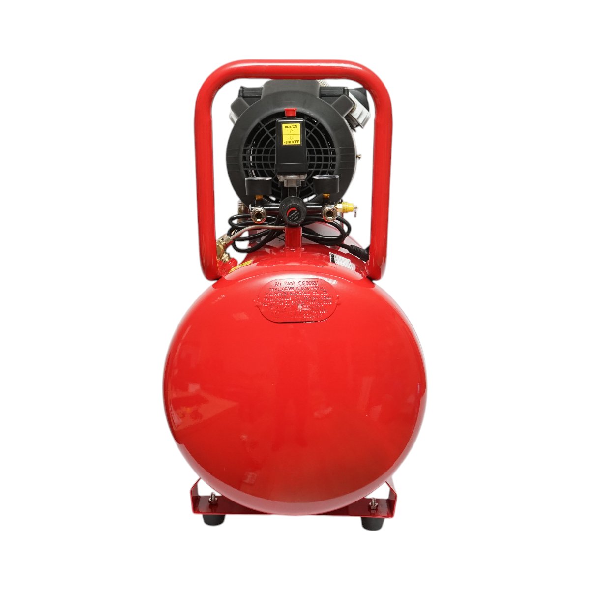Compresor aer volum 100L, motor 2 cilindrii in V 2.2KW/2CP, presiune maxima 8 bar, volum aer aspirat 370L THOR